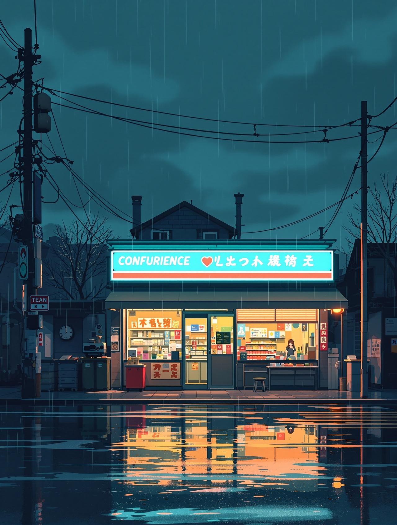 黄果魔改作品 - 深夜便利店